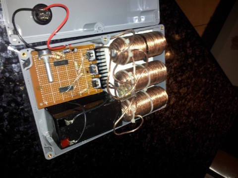 电动势泵工作试验样机